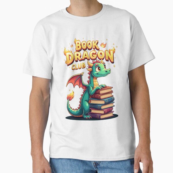 Aperçu de l'œuvre Club du Dragon du Livre - Les lecteurs cracheurs de feu s'unissent créée et vendue par Marvis-Bills.