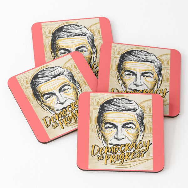 Item preview, Democracy in Progress Portrait designed and sold by My-Hoodies.
