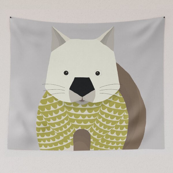 Item preview, Whimsical Wombat designed and sold by printedsparrow.