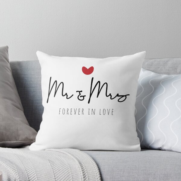 Item preview, Bride and Groom "MR&MRS" red heart In love wedding gift idea  designed and sold by DesertRains.