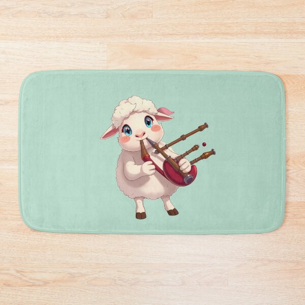 Item preview, White Sheep Bagpipe Player designed and sold by Artbellachi.