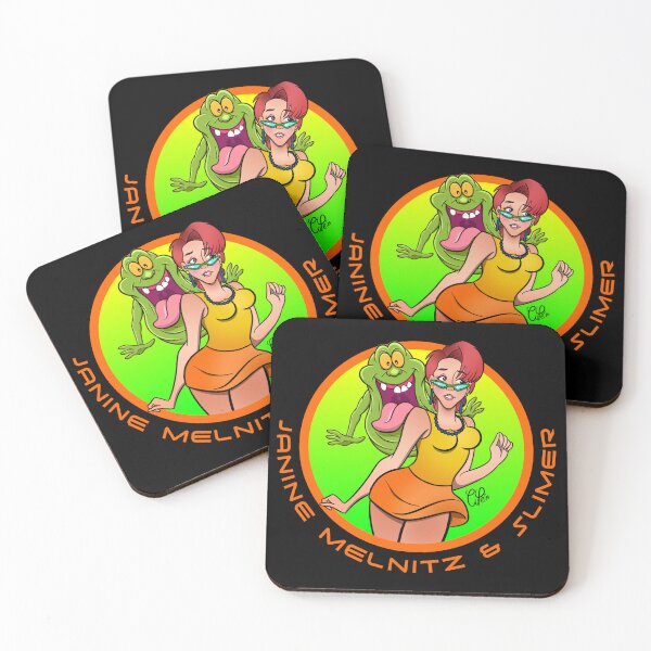 Item preview, JANINE MELNITZ + SLIMER - D3 - GHOSTS designed and sold by CuPensky.