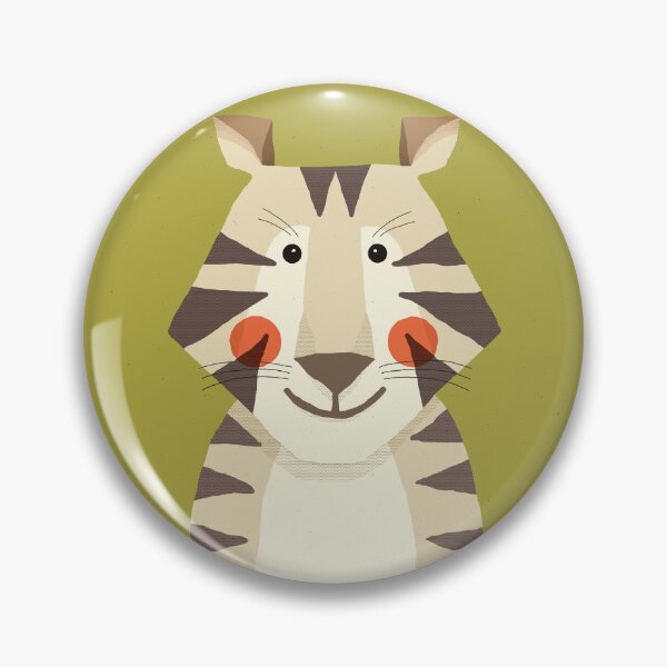 Artikelvorschau, Tiger, Tierportrait entworfen und verkauft von printedsparrow.