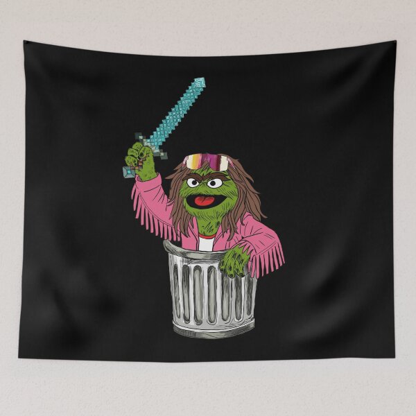 Item preview, Oscar The Garbage Man Grouchson – Oscar the Grouch x Garrett The Garbage Man Garrison Mashup Shirt designed and sold by from here 2 mars.