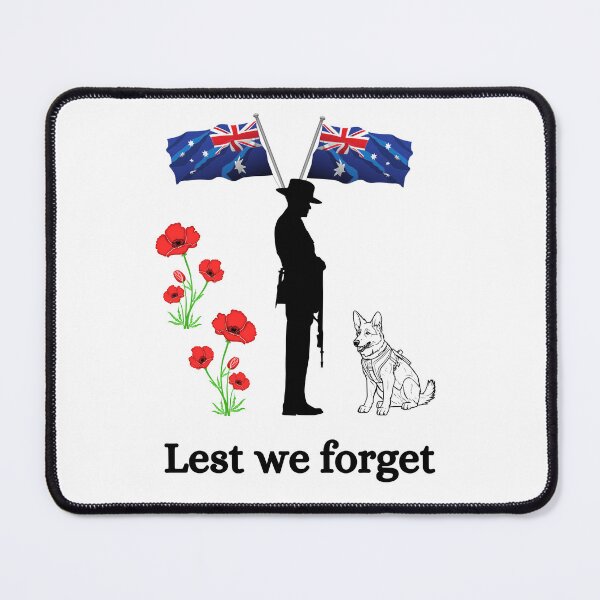 Item preview, Anzac dog designed and sold by Yerral.