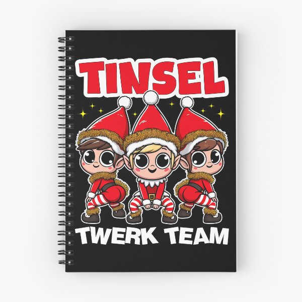 Item preview, TINSEL TWERK TEAM - CHRISTMAS GIFT designed and sold by KEF Custom.
