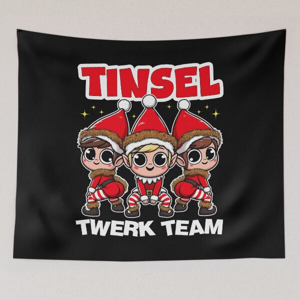 Item preview, TINSEL TWERK TEAM - CHRISTMAS GIFT designed and sold by KEF Custom.