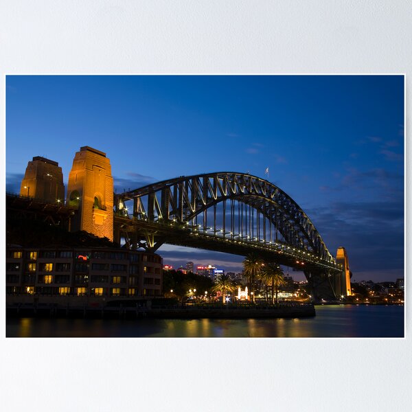 Item preview, Harbour Bridge at Night designed and sold by Carol Ritchie.