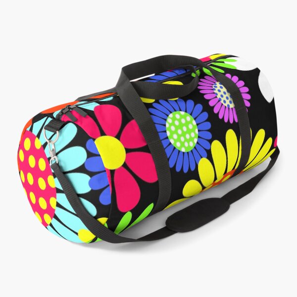 Item preview, Retro Daisies Flower Power Pattern designed and sold by BuxomBabe21.