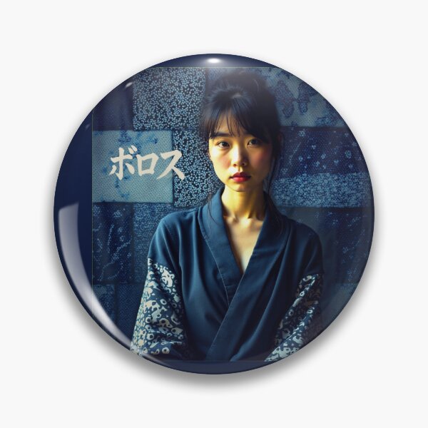 Item preview, Indigo Soul: A Portrait in Boro designed and sold by Sanctum Icons.