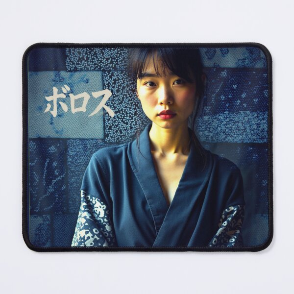 Item preview, Indigo Soul: A Portrait in Boro designed and sold by Sanctum Icons.