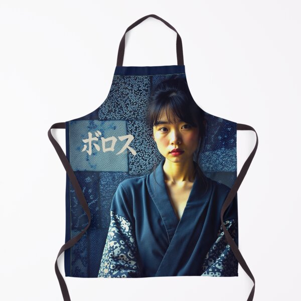 Item preview, Indigo Soul: A Portrait in Boro designed and sold by Sanctum Icons.