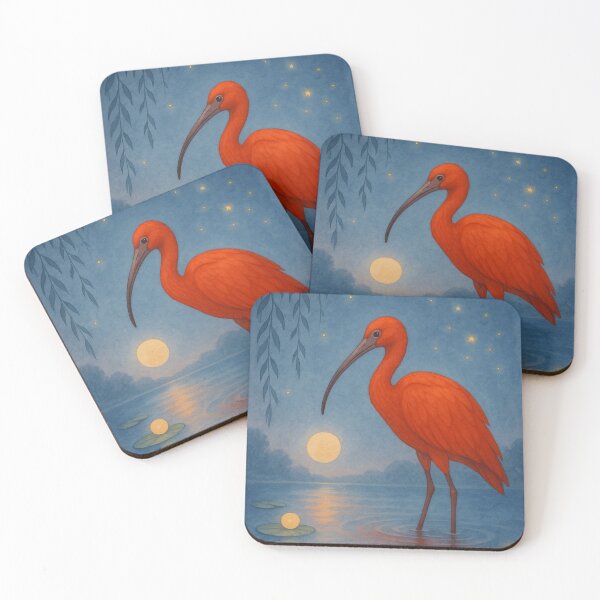 Item preview,  Scarlet Ibis Dreamscape designed and sold by mia-miranda.