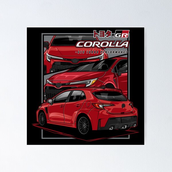Item preview, Red GR Corolla designed and sold by RAS-77.