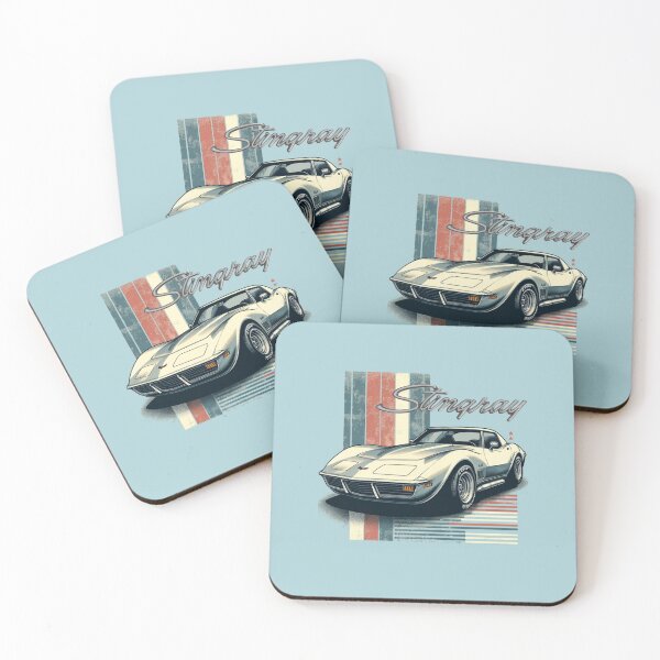 Item preview, Vintage C3 Corvette Stingray American Muscle designed and sold by TheArtOfCar.