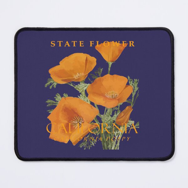 Item preview, California Territory Flower The Poppy Wildflower designed and sold by taiche.