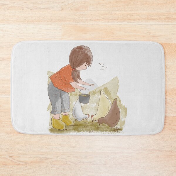 Item preview, Feeding Chooks Chickens Hens designed and sold by Jaana Day.