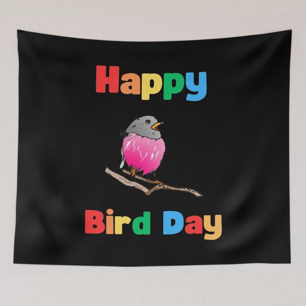 Item preview, Funny Birthday pun Bird Day bird lover robin bird watching  designed and sold by Artstastic.