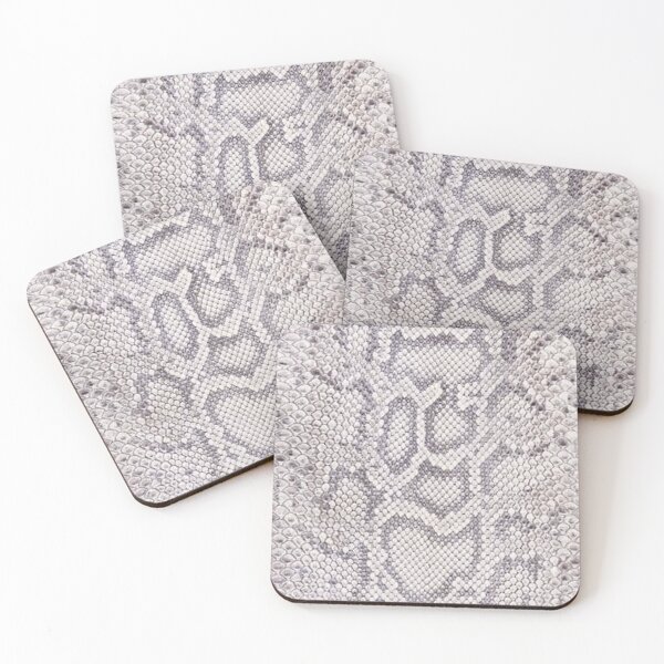 Item preview, White Cobra Snakeskin Pattern designed and sold by savesarah.