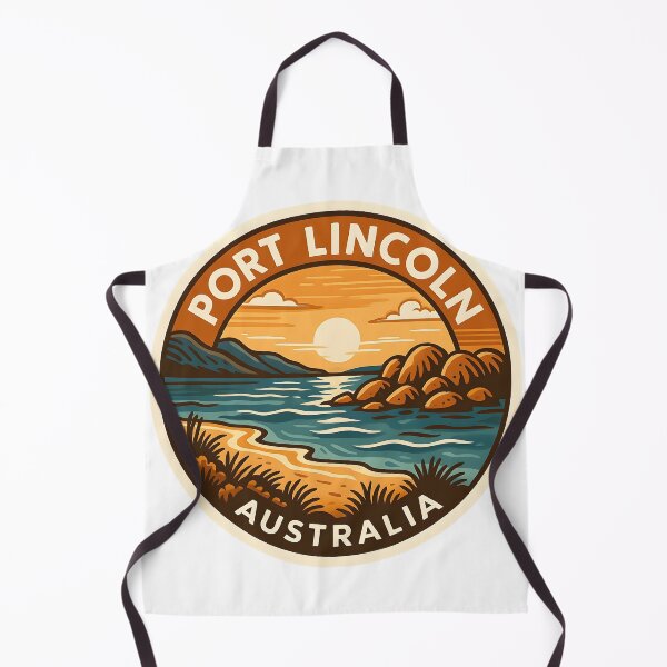 Item preview, Port Lincoln Australia – Retro Coastal Travel  designed and sold by LoveLabDesign.