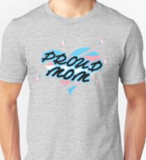 Transgender Shirt Proud Mom LGBTQ+ Proud Family Pride Shirt Unisex T-Shirt