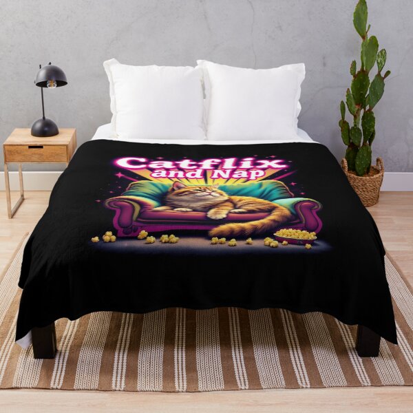 Item preview, Catflix and nap designed and sold by ManikRaja.