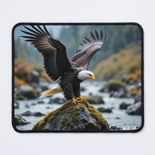 Item preview, bald eagle spreads its wings  designed and sold by InezPhotography.