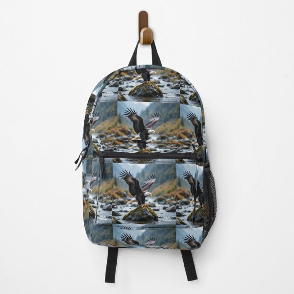 Item preview, bald eagle spreads its wings designed and sold by InezPhotography.