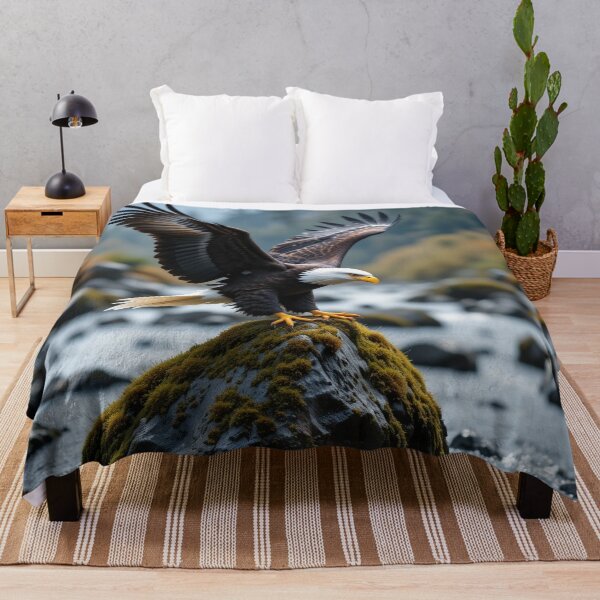 Item preview, bald eagle spreads its wings  designed and sold by InezPhotography.