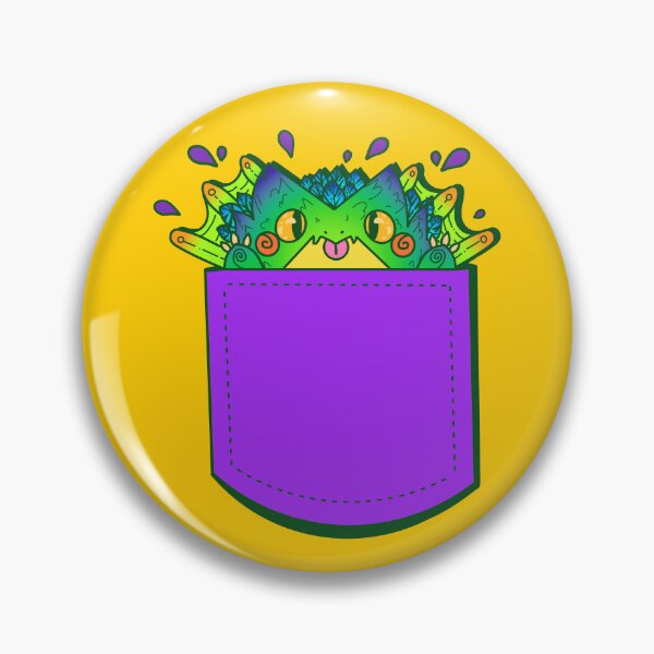 Item preview, Pukei Pukei - Purple Pocket designed and sold by HerMajusty.