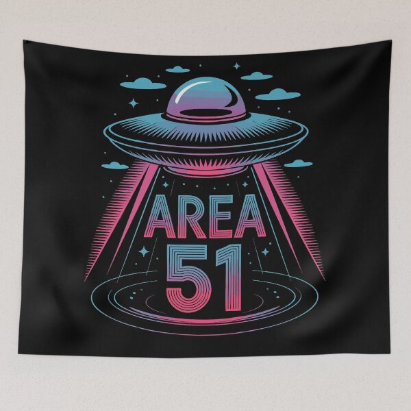 Item preview, Area 51 Where Secrets Take Flight designed and sold by 89BLACK.