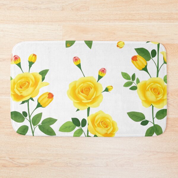 Item preview, Beautiful Yellow Rose Pillow  designed and sold by FestivityFinds.