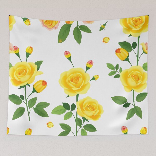 Item preview, Beautiful Yellow Rose Pillow  designed and sold by FestivityFinds.