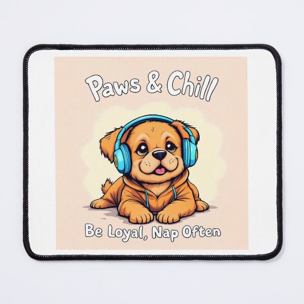 Item preview, Paws and chill. Be loyal nap often designed and sold by ManikRaja.