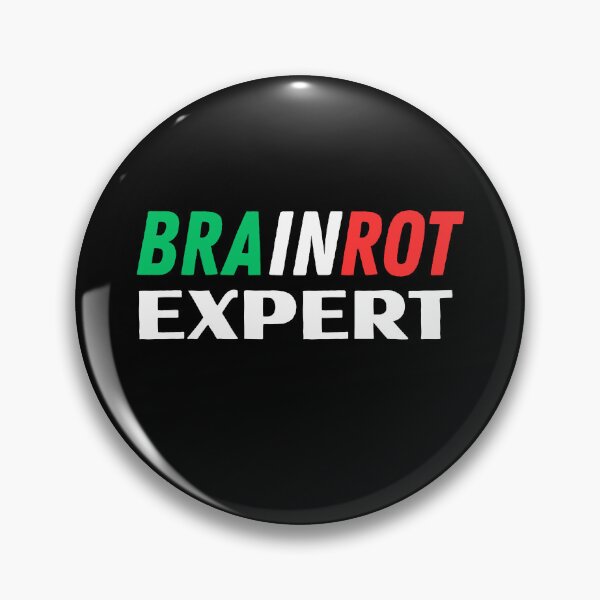 Item preview, BRAINROT EXPERT - Italian Flag Meme designed and sold by SarcasticCore.