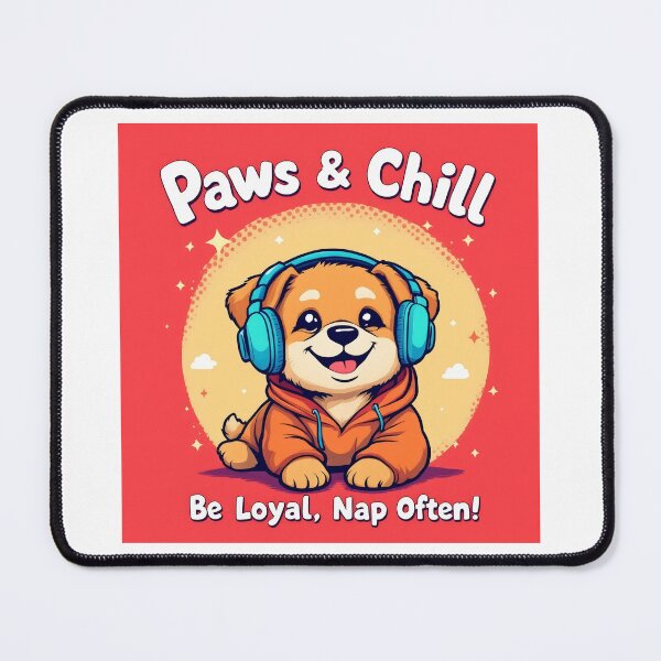 Item preview, Paws and chill. Be loyal nap often designed and sold by ManikRaja.