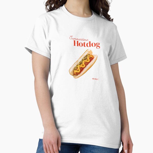 Item preview, Summertime Hotdog designed and sold by samaloney.