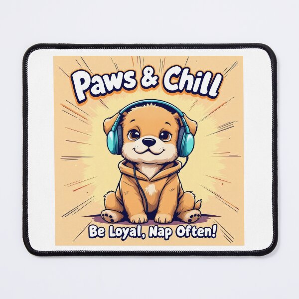 Item preview, Paws and chill. Be loyal nap often designed and sold by ManikRaja.