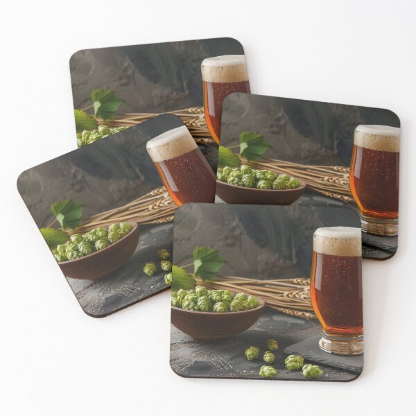 Item preview, Beer with Fresh Hops and Barley designed and sold by urzga.