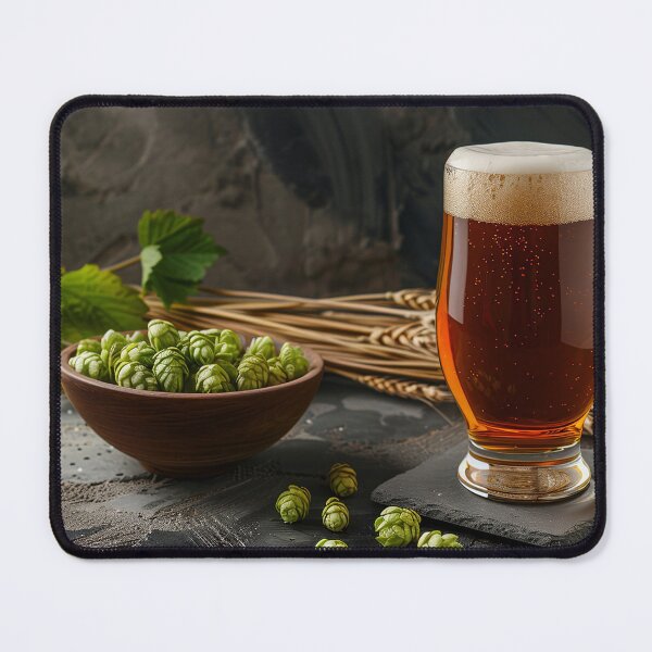 Item preview, Beer with Fresh Hops and Barley designed and sold by urzga.