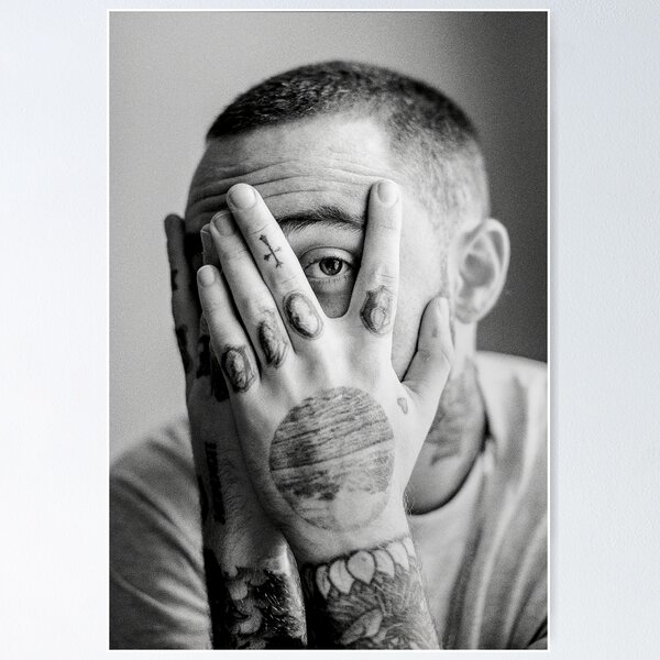 Aperçu de l'œuvre L'affiche du concert de Rap Cool Mac Millers créée et vendue par MainSTeremire.