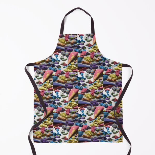 Item preview, Colorful Climbing Holds on Wall - Bouldering Gym Art - Photography by Avril Thomas designed and sold by MagpieSprings.