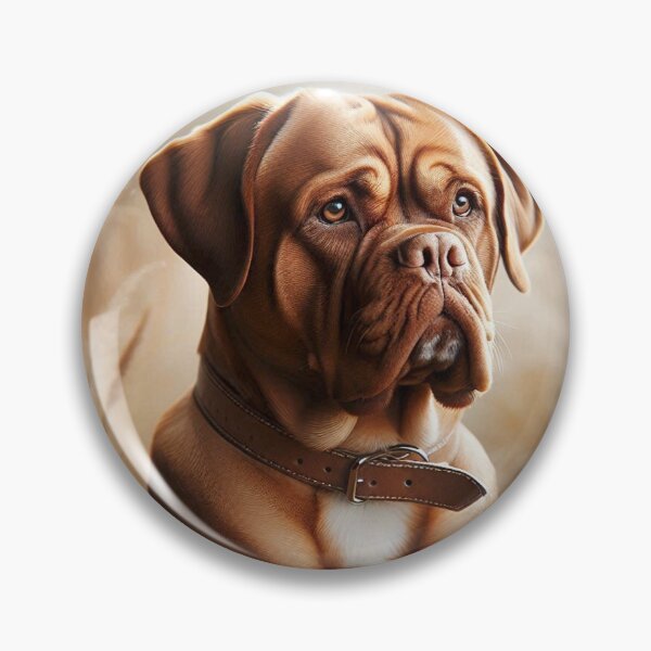 Item preview, Dogue de Bordeaux Dog Portrait designed and sold by Wags & Tails.