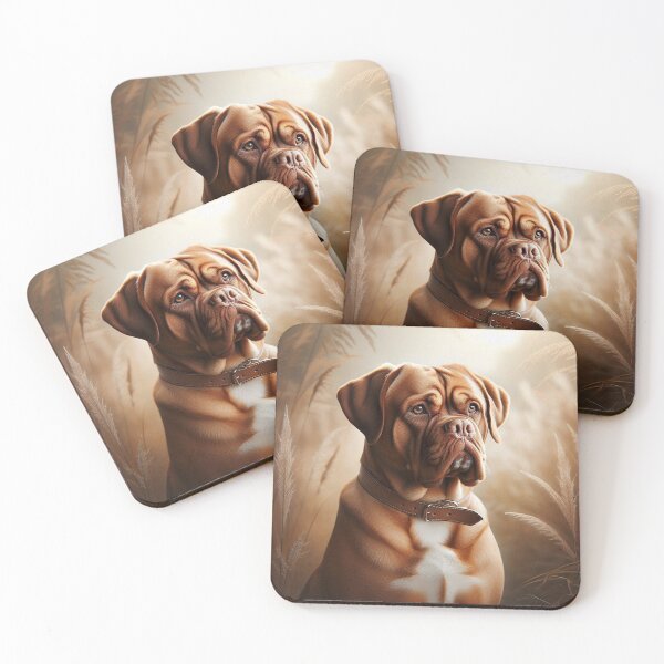 Item preview, Dogue de Bordeaux Dog Portrait designed and sold by Wags & Tails.