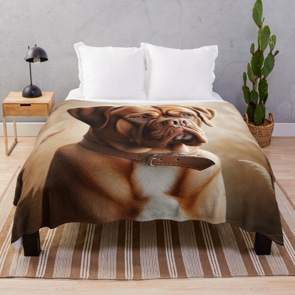 Item preview, Dogue de Bordeaux Dog Portrait designed and sold by Wags & Tails.