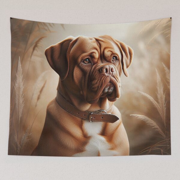Item preview, Dogue de Bordeaux Dog Portrait designed and sold by Wags & Tails.