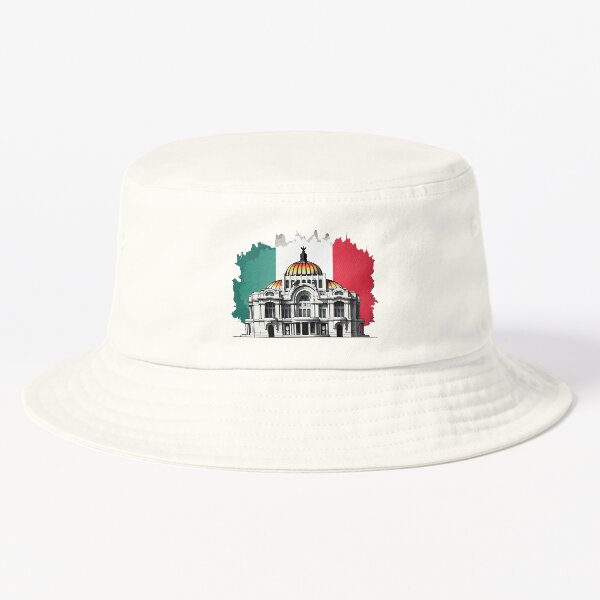 Vista previa del artículo con la obra «Palacio de Bellas Artes Acuarela con Bandera Mexicana 2», diseñado y vendido por Umairuem.