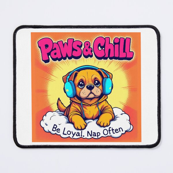 Item preview, Paws and chill. Be loyal nap often designed and sold by ManikRaja.