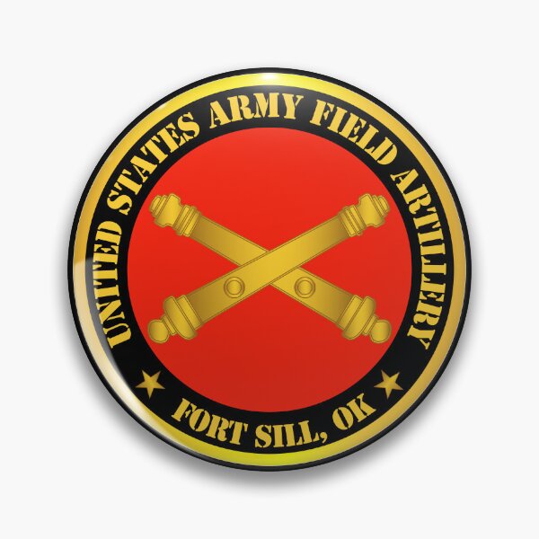 Item preview, Army - US Army Field Artillery Ft SIll Ok w Branch designed and sold by Military Insignia Products.