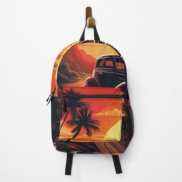 Item preview, Car With View Red Sunset designed and sold by MarthaDenna.